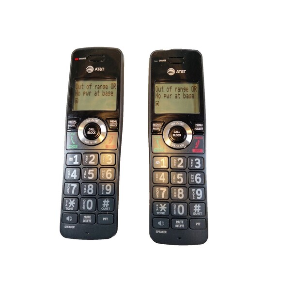 AT&T CL82219 2 Handset Answering System Telephone Cordless Landline 2018 - Picture 2 of 10